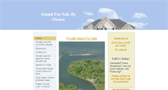 Desktop Screenshot of islandforsalebyowner.com